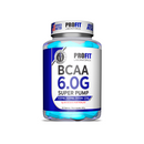 PROFIT - BCAA 6.0G SUPER PUMP - POTE - 120 TABLETES - 240G