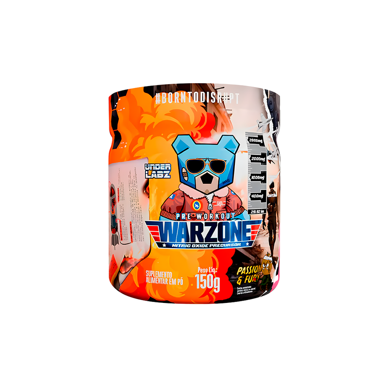 PRÉ TREINO WARZONE - UNDER LABZ - 150g