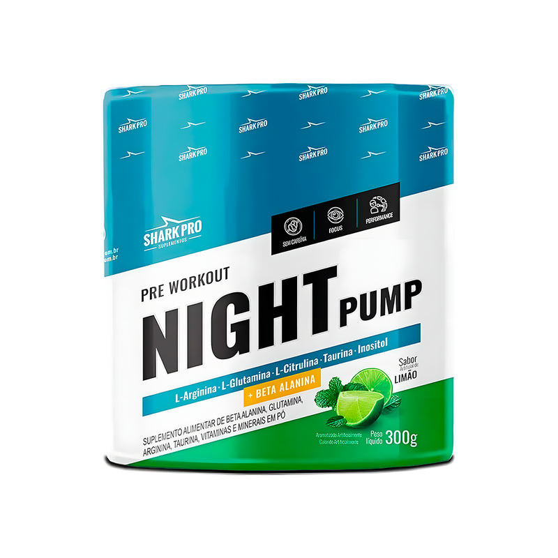 NIGHT PUMP - PRÉ TREINO - SHARKPRO - 300g