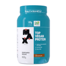 TOP VEGAN PROTEIN - POTE 600G - MAX TITANIUM - CAFÉ COM LEITE