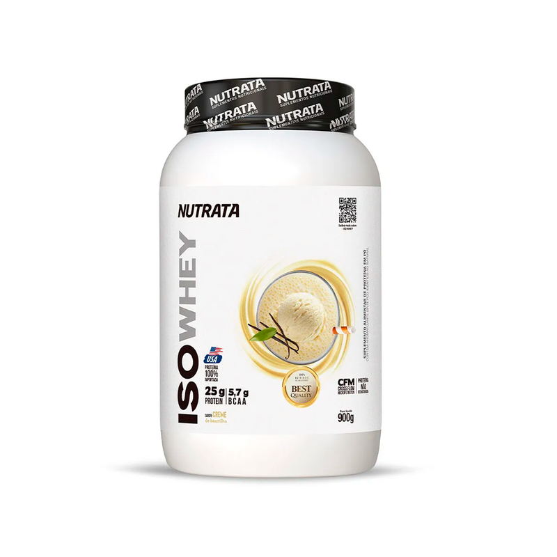 ISO WHEY - WHEY PROTEIN - NUTRATA - 900g