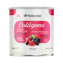 Colágeno Verisol + Ácido Hialurônico + Q10 + 17 Vit e Min Sabor Frutas Vermelhas - Herbamed