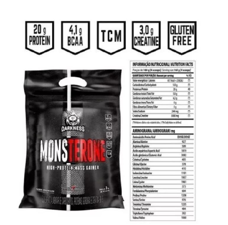 MONSTERONE DARKNESS 3KG