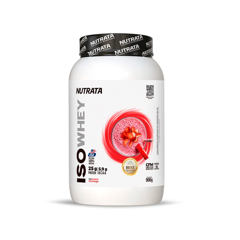 ISO WHEY - WHEY PROTEIN - NUTRATA - 900g