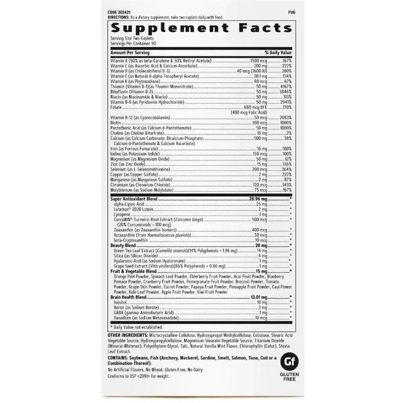 MULTIVITAMINICO FEMININO - GNC WOMEN'S ULTRA MEGA - 90 CAPSULAS