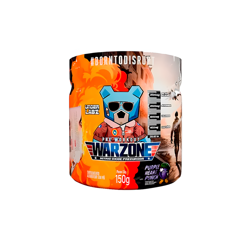 PRÉ TREINO WARZONE - UNDER LABZ - 150g