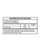 Tabela Nutricional - Creatina Powder 300g - Synthesize
